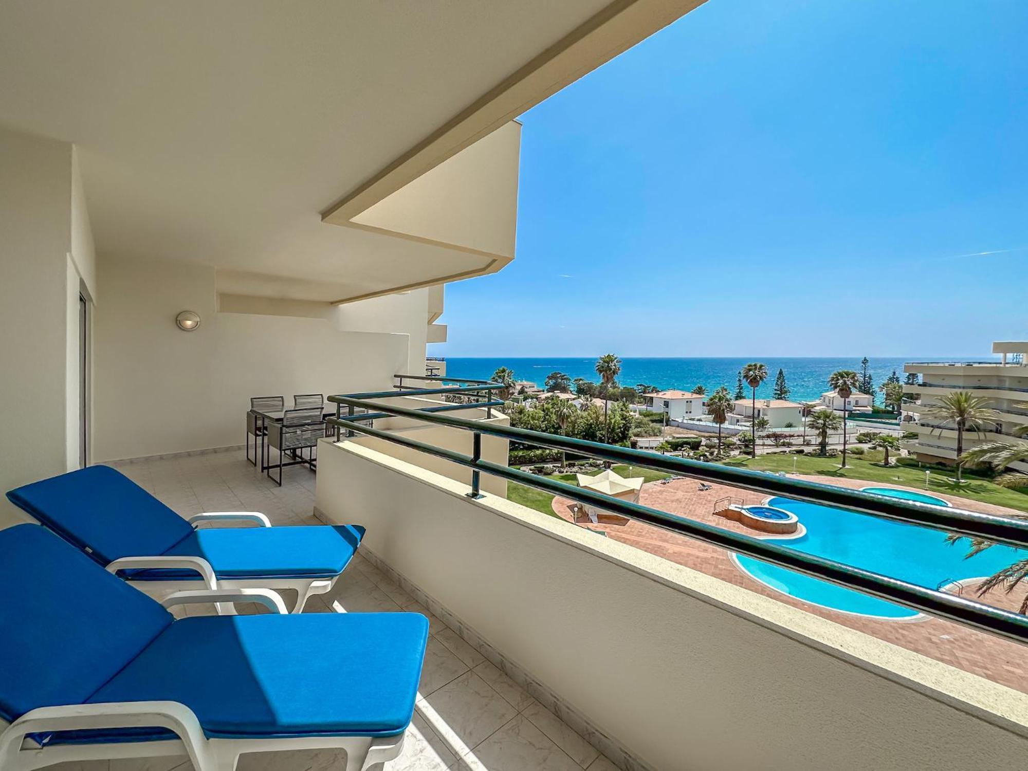 Luxury Apart Wstunning Sea Views, Walk Beach Albufeira Exterior foto